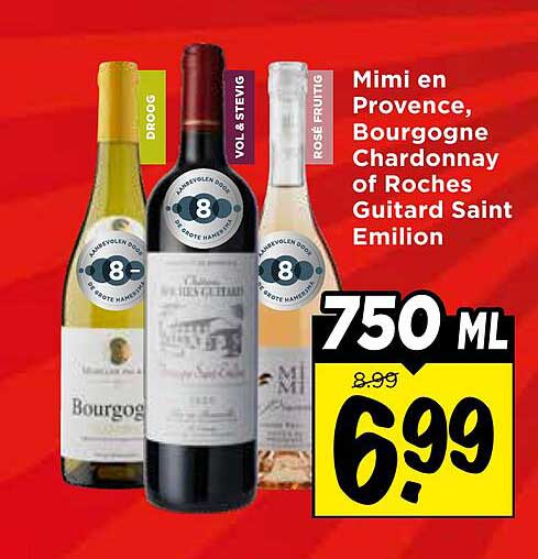 Mimi en Provence, Bourgogne Chardonnay of Roches Guitard Saint Emilion