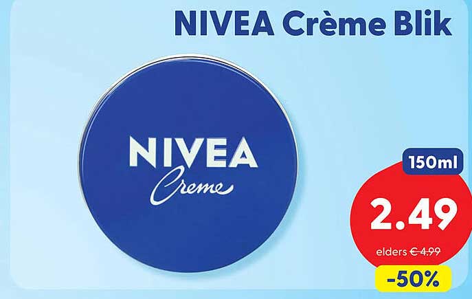 NIVEA Crème Blik