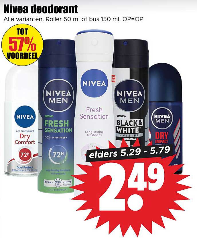 Nivea deodorant