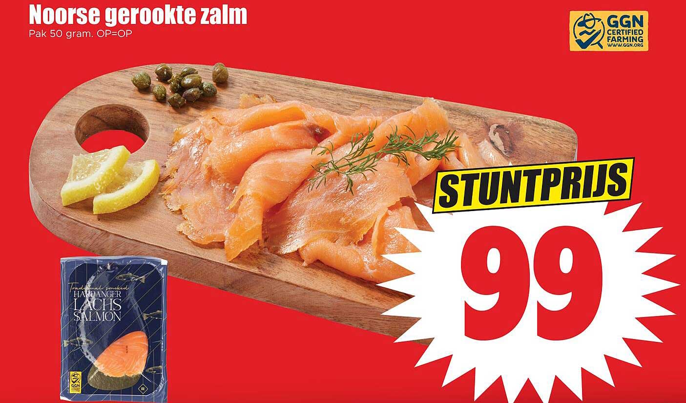 Noorse gerookte zalm