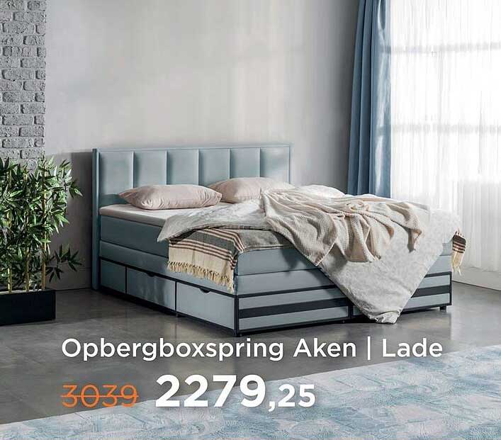Opbergboxspring Aken | Lade