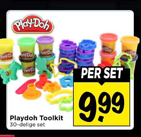 Playdoh Toolkit 30-delige set PER SET