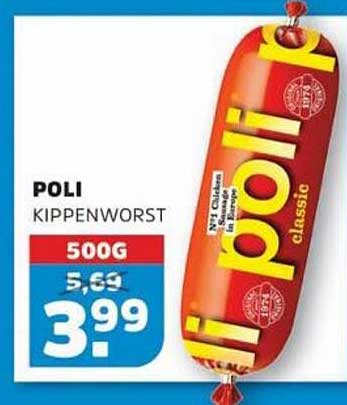 POLI KIPPENWORST 500G