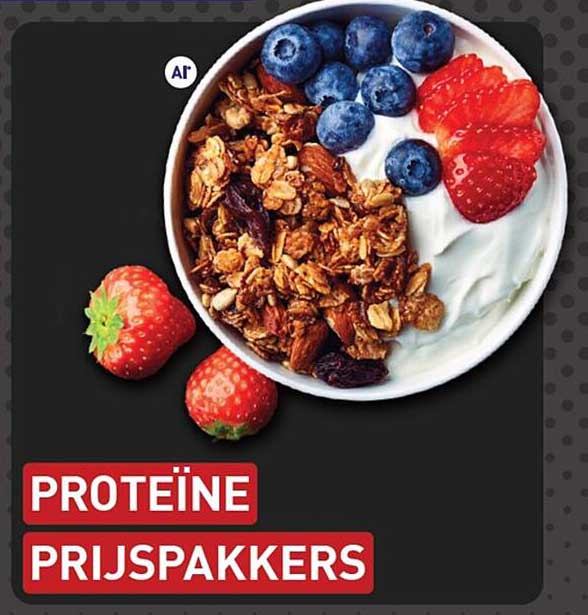 PROTEÏNE PRIJSPAKKERS