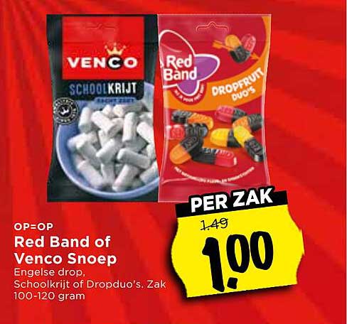 Red Band of Venco Snoep