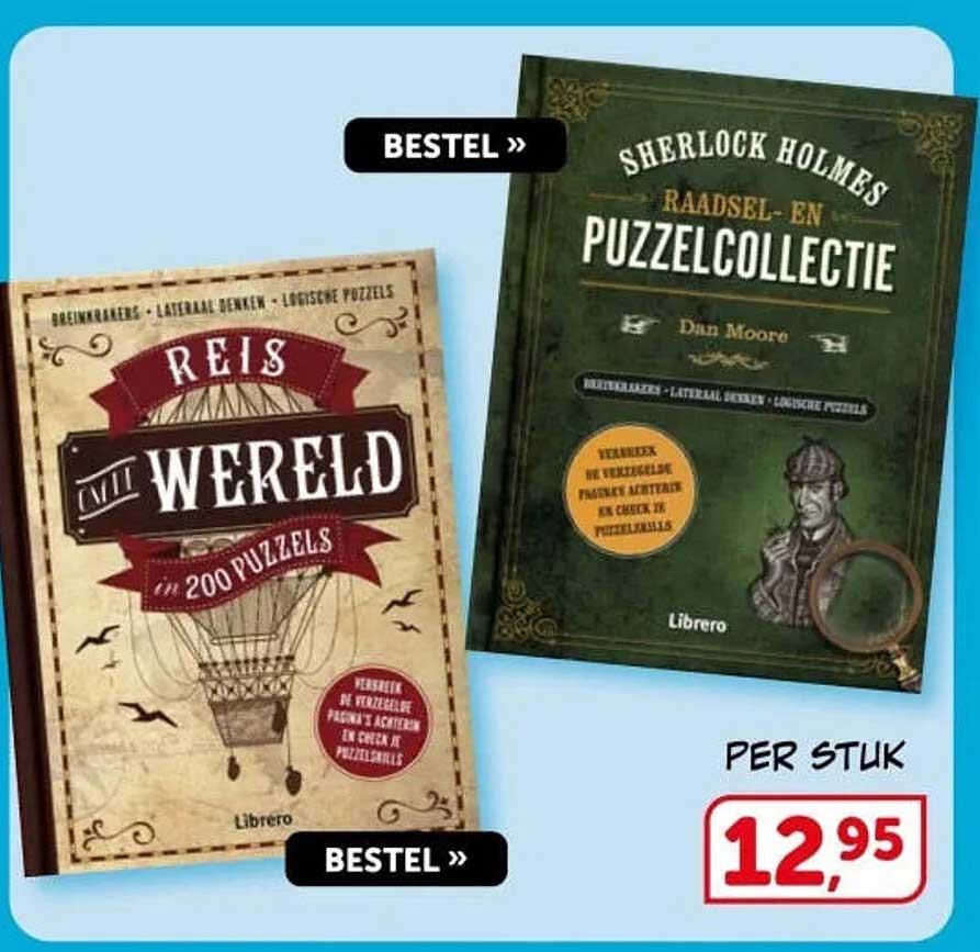 Reis om de wereld in 200 puzzels