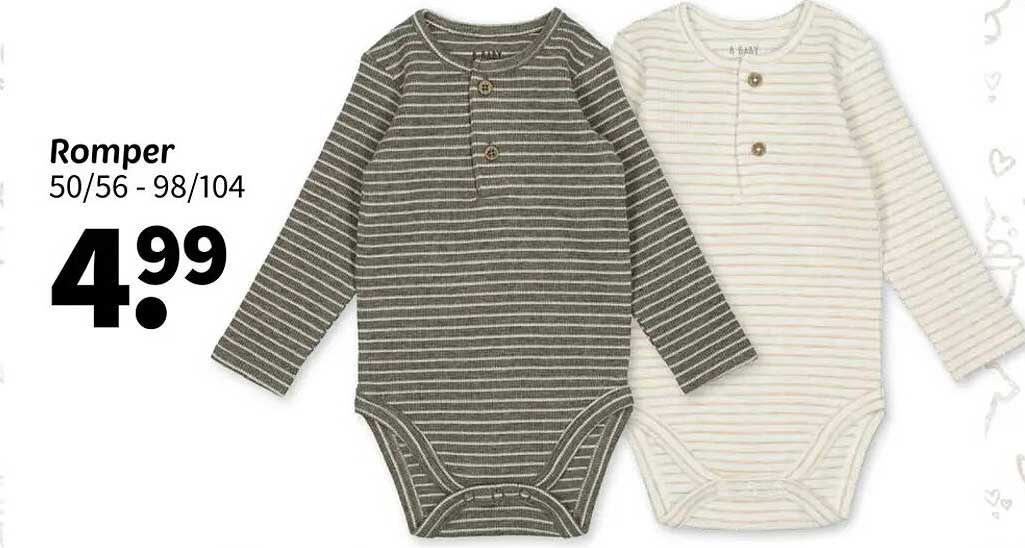 Romper 50/56 - 98/104