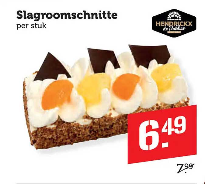 Slagroomschnitte