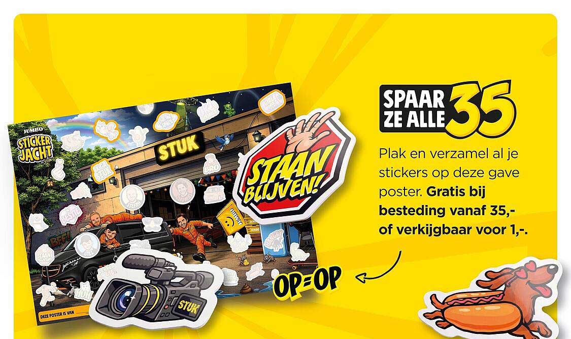 Spaar ze alle 35