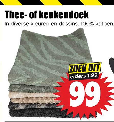 Thee- of keukendoek