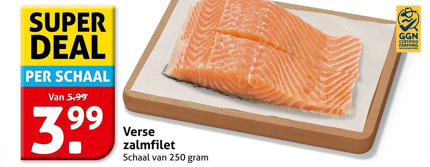 Verse zalmfilet