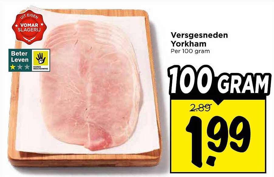 Versgesneden Yorkham