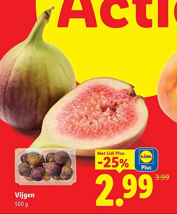 Vijgen 500 g Met Lidl Plus -25%