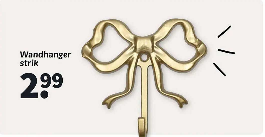 Wandhanger strik