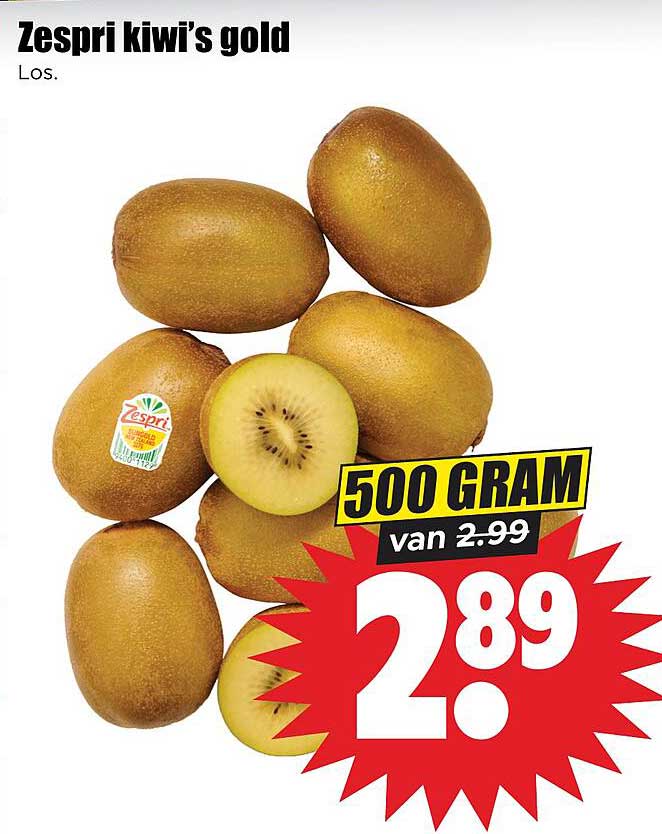 Zespri kiwi's gold Los.