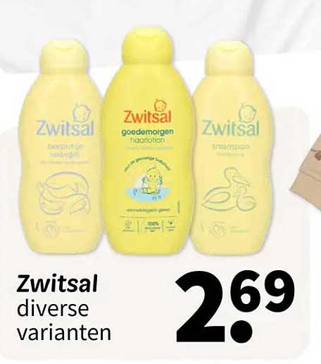 Zwitsal diverse varianten