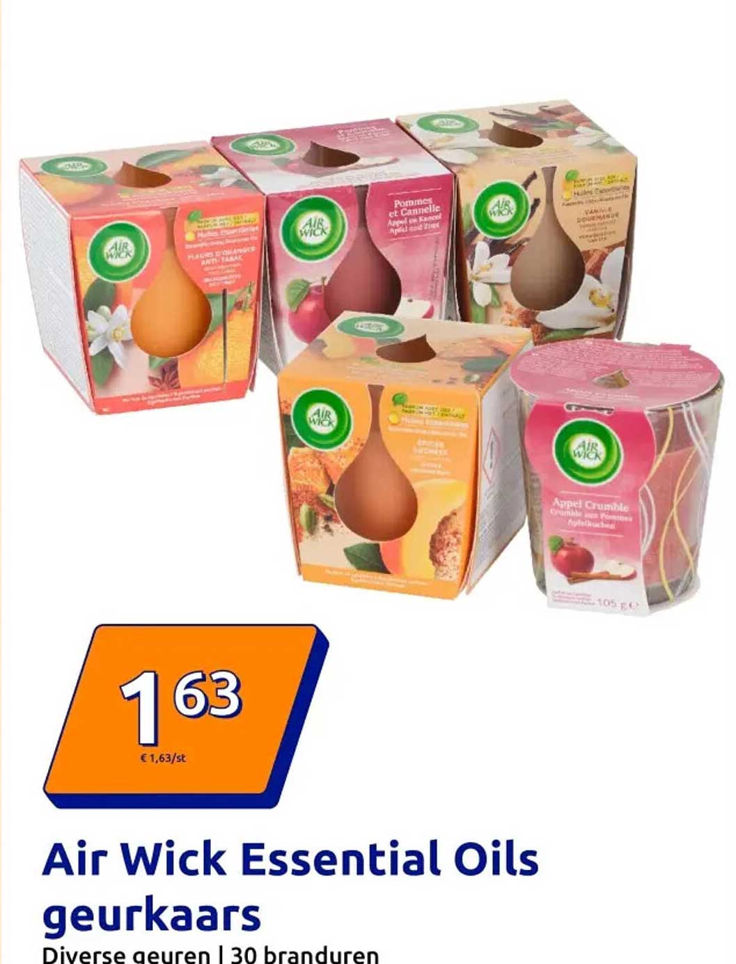 Air Wick Essential Oils geurkaars