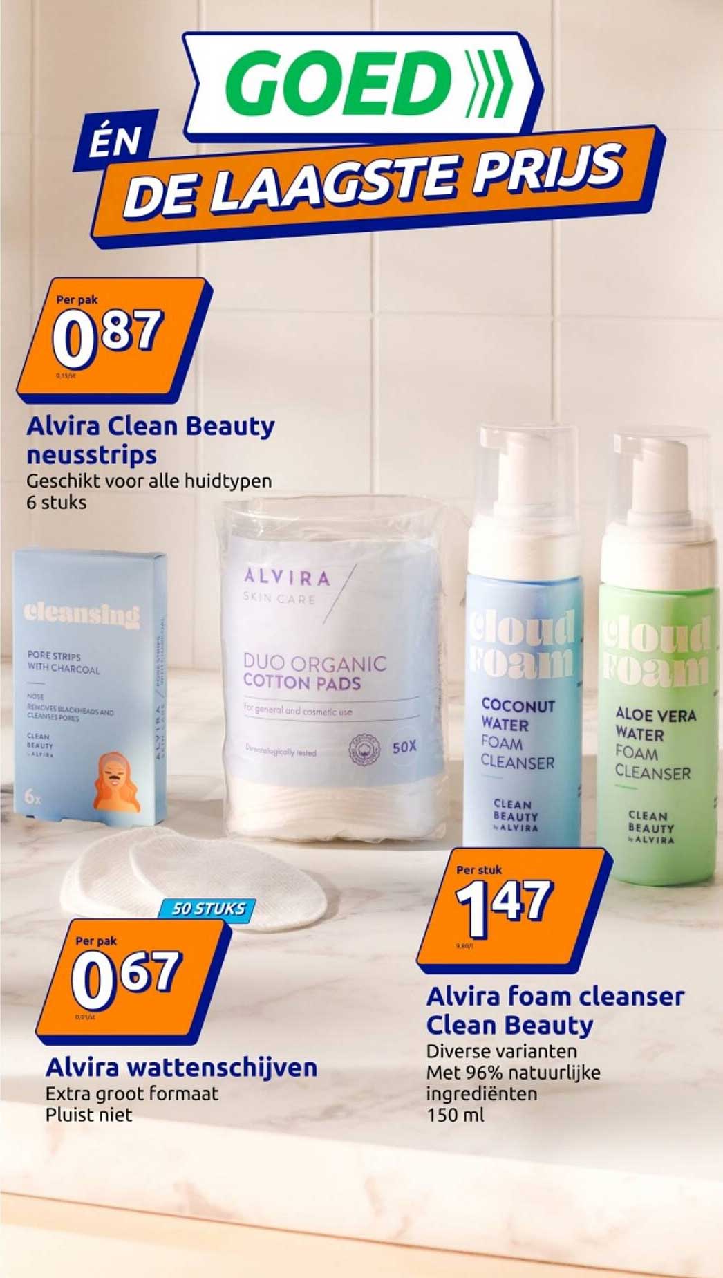 Alvira foam cleanser Clean Beauty