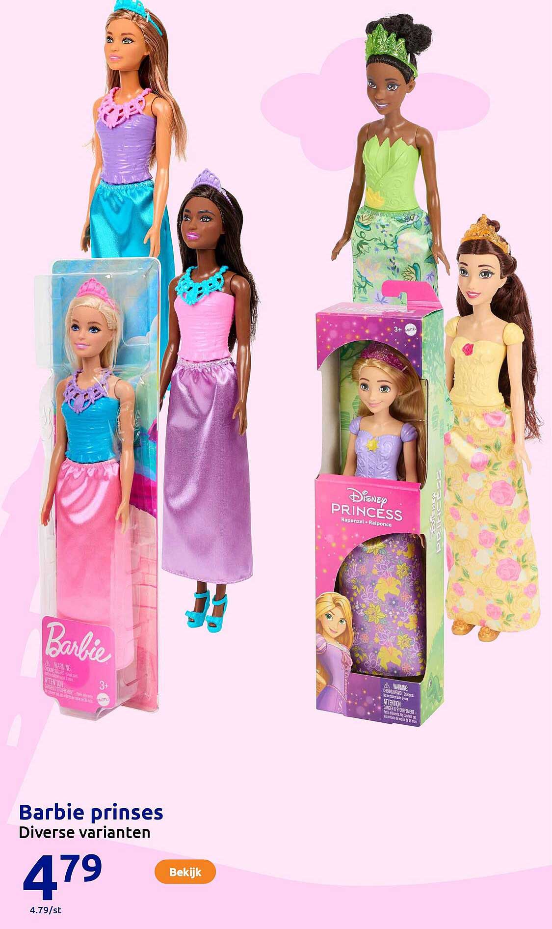 Barbie prinses - Diverse varianten