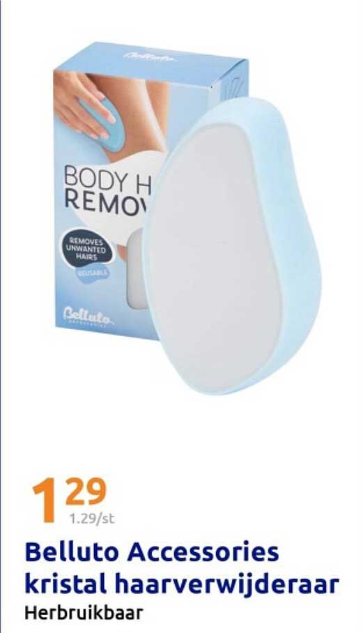 Belluto Accessories kristal haarverwijderaar
