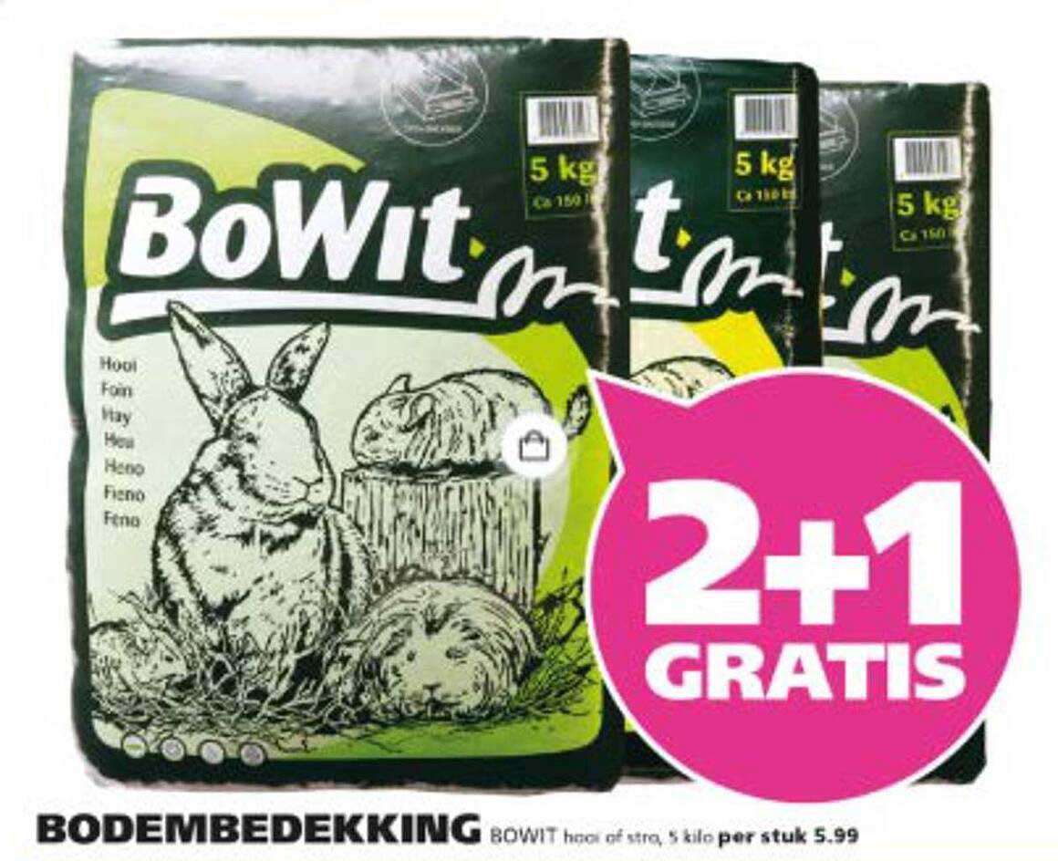 BODEMBEDEKKING BOwIT HOOI OF STRA, 5 KG PER STUK 5.99