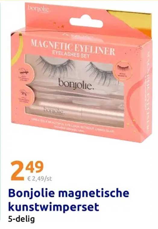 Bonjolie magnetische kunstwimperset