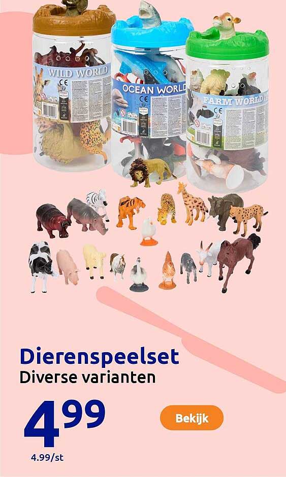 Dierenspeelset