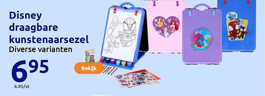 Disney draagbare kunstenaarsezel