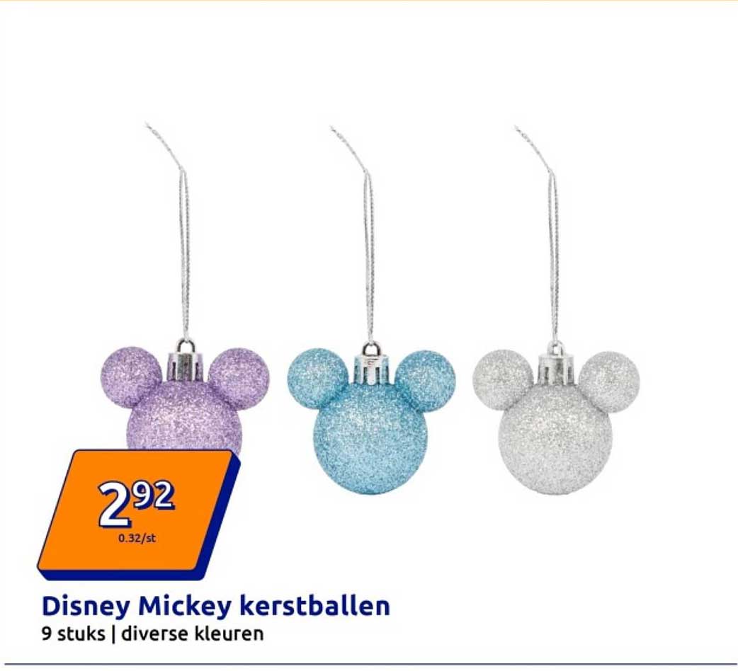 Disney Mickey kerstballen