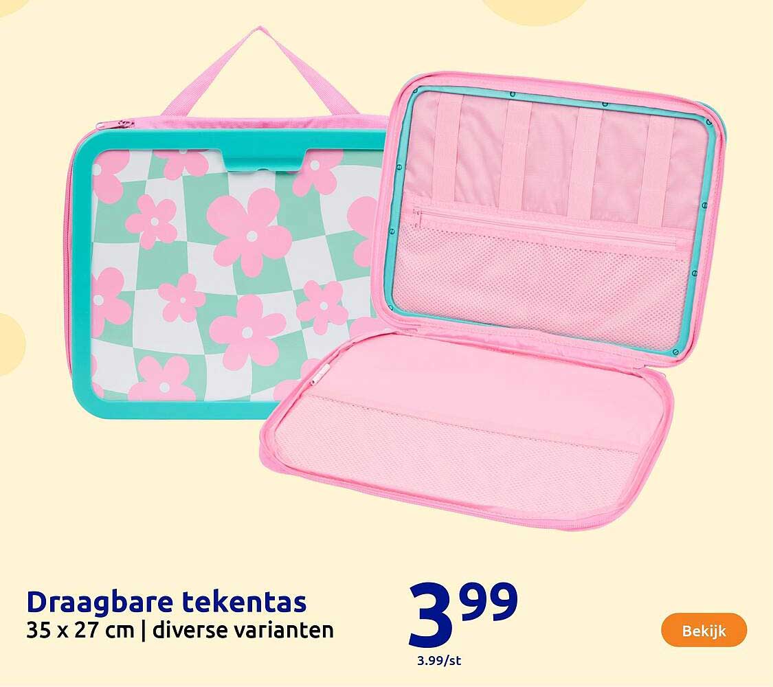 Draagbare tekenkoffer