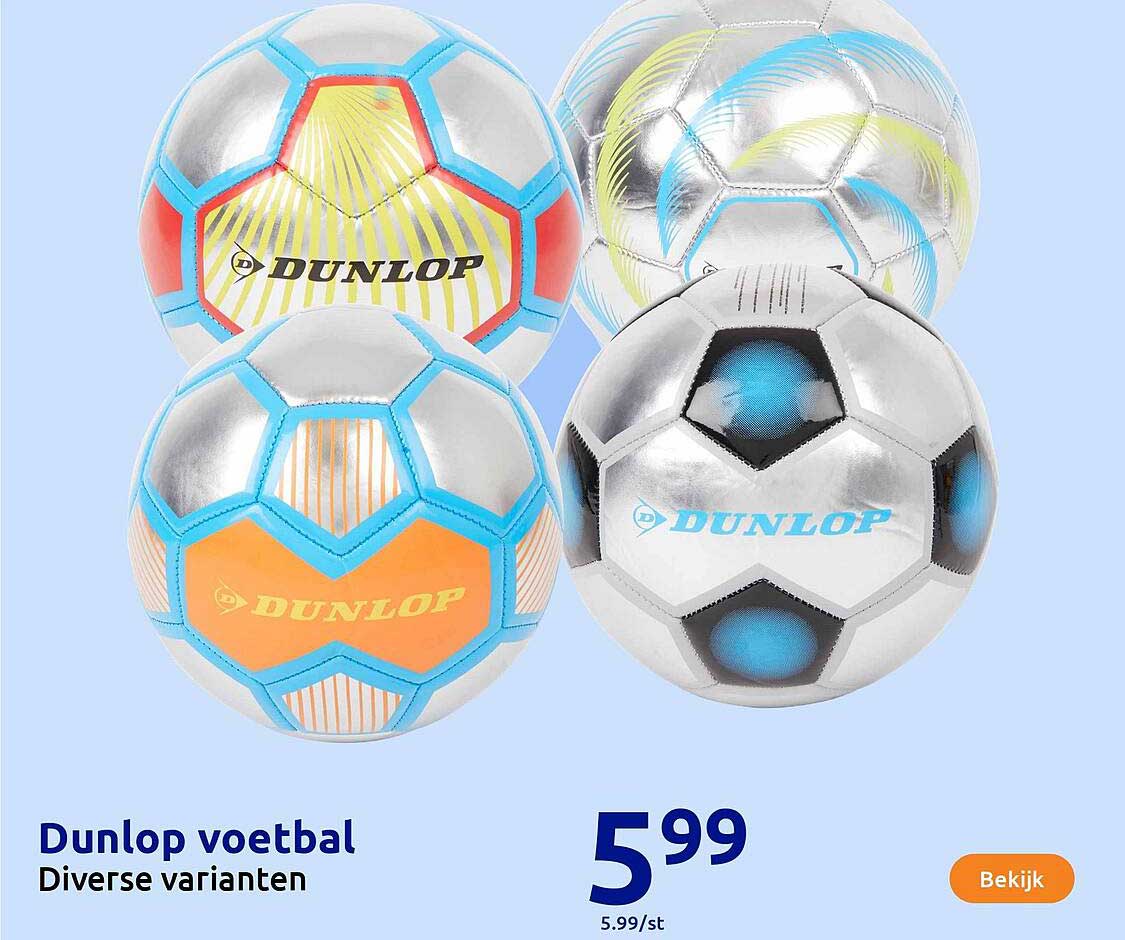 Dunlop voetbal Diverse varianten