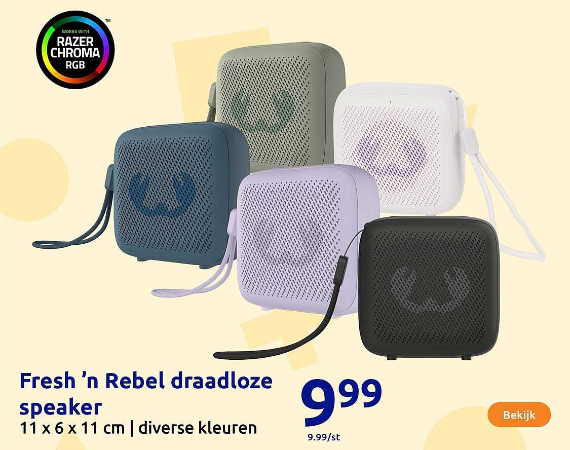 Fresh ’n Rebel draadloze speaker