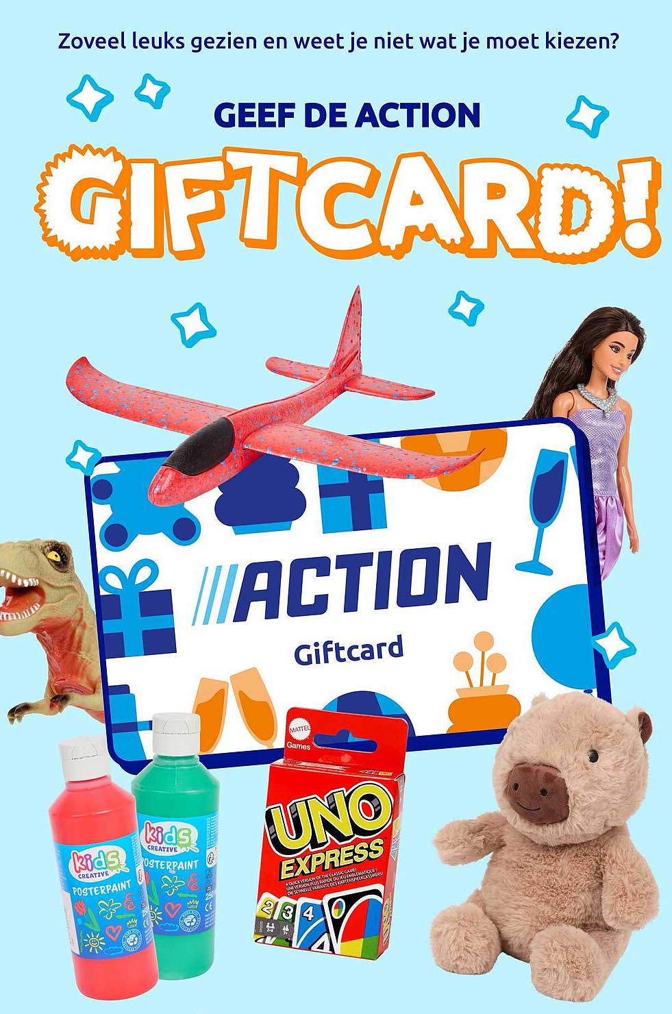Geef de Action Giftcard!