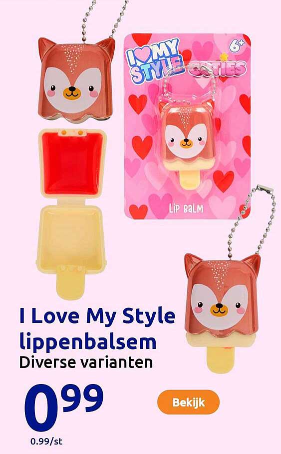 I Love My Style lippenbalsem Diverse varianten