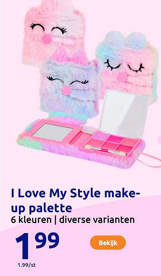 I Love My Style make-up palette