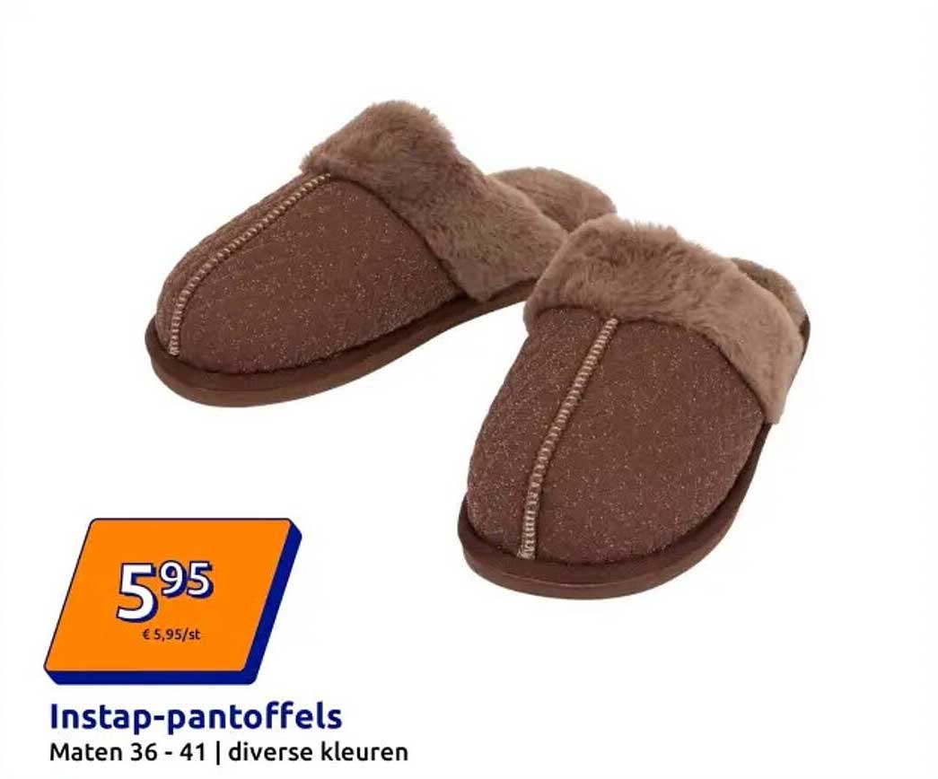 Instap-pantoffels
