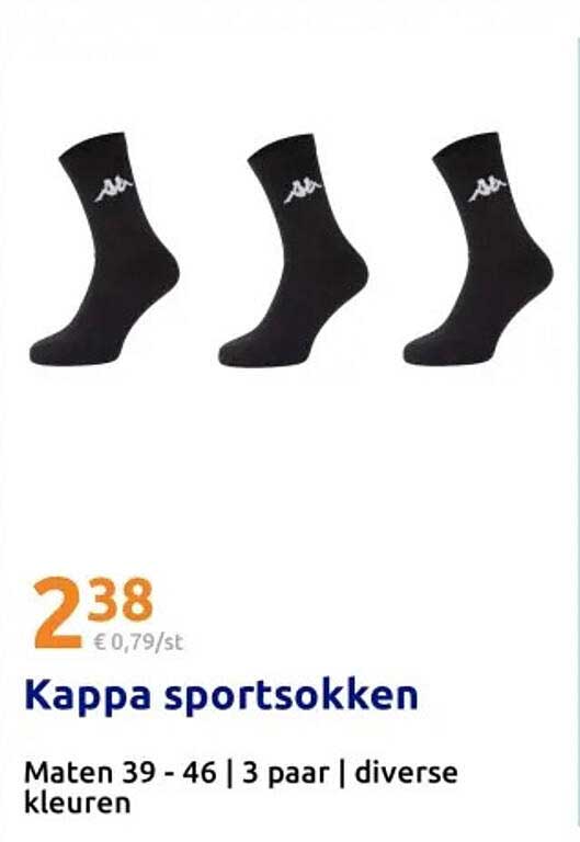 Kappa sportsokken