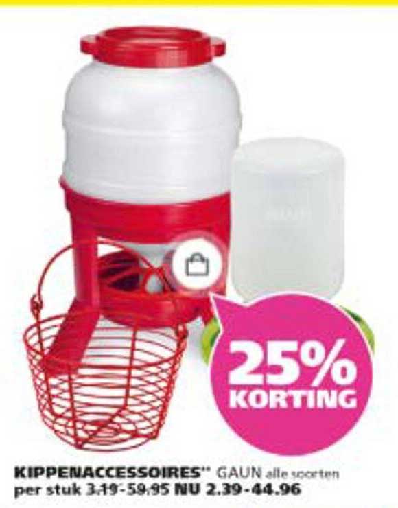 KIPPENACCESSOIRES GAUN alle soorten per stuk 3.49-59.95 NU 2.39-44.96