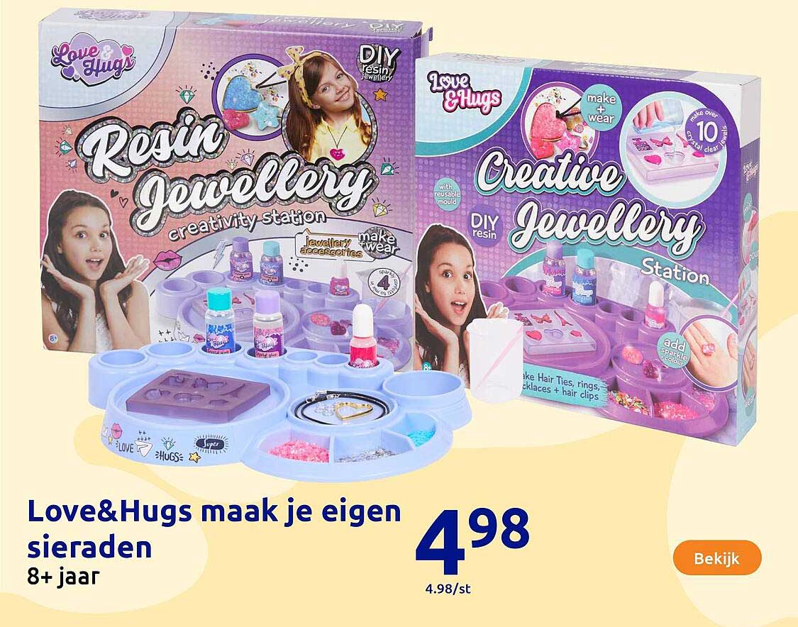 Love&Hugs maak je eigen sieraden 8+ jaar