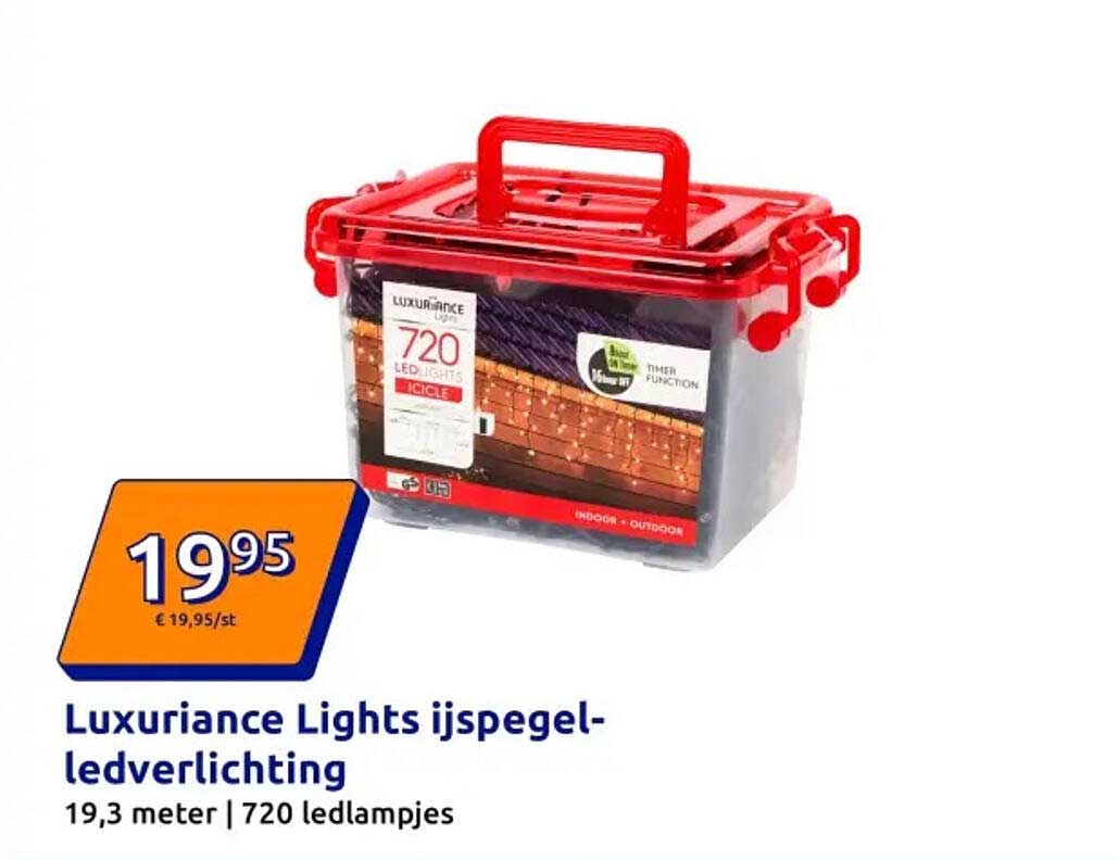 Luxuriance Lights ijspegel-ledverlichting