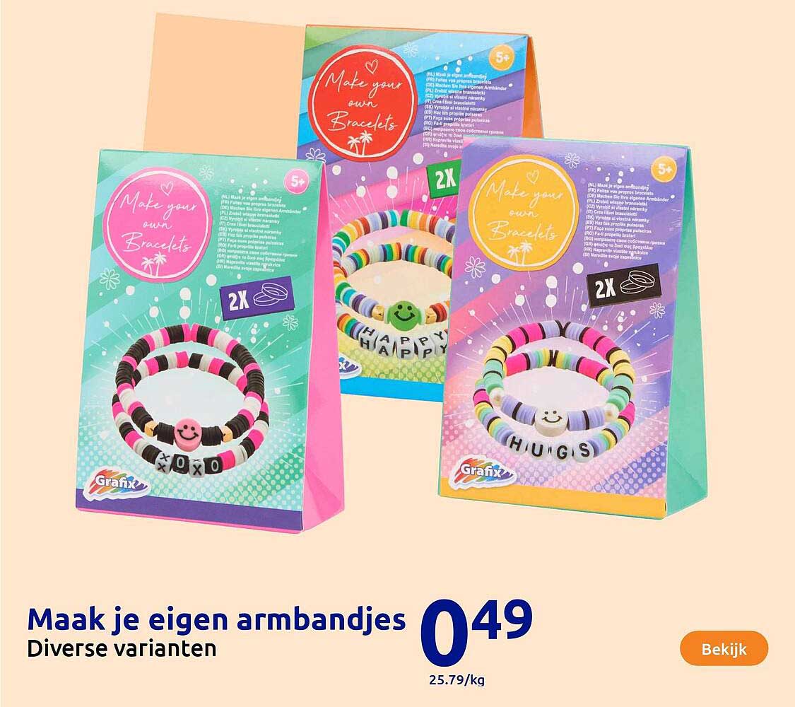 Maak je eigen armbandjes