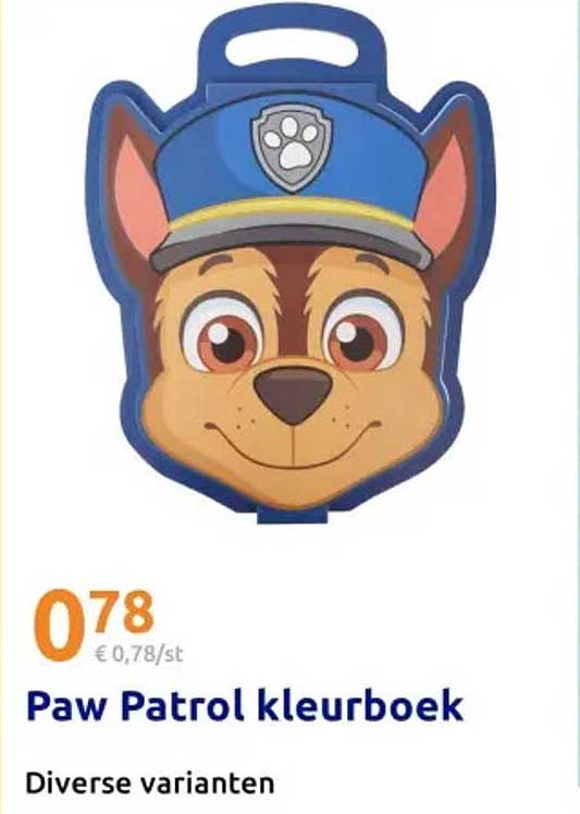 Paw Patrol kleurboek