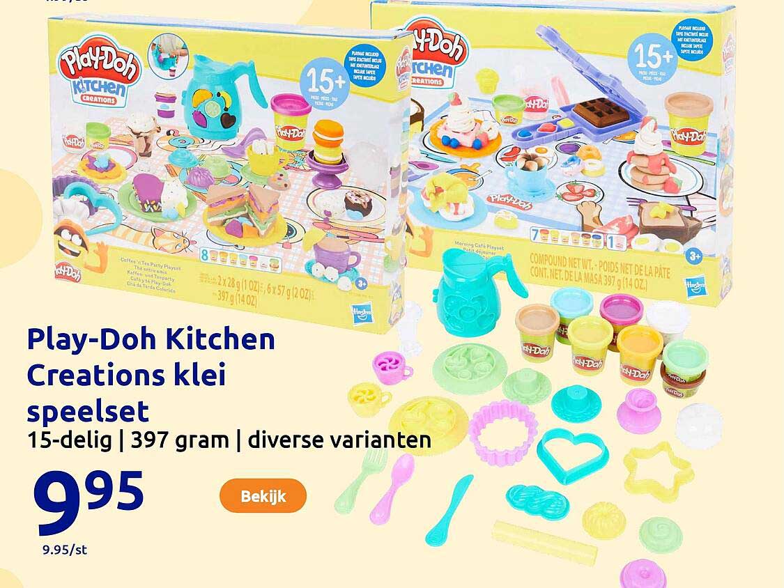 Play-Doh Kitchen Creations klei speelset