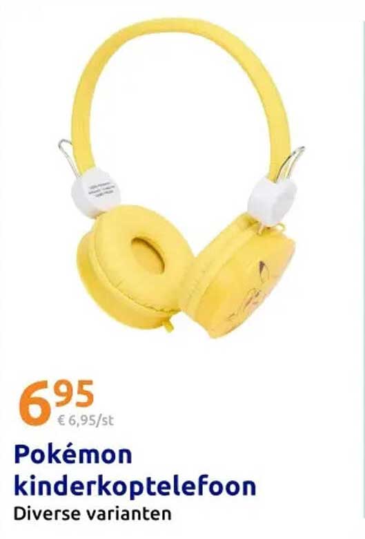 Pokémon kinderkoptelefoon