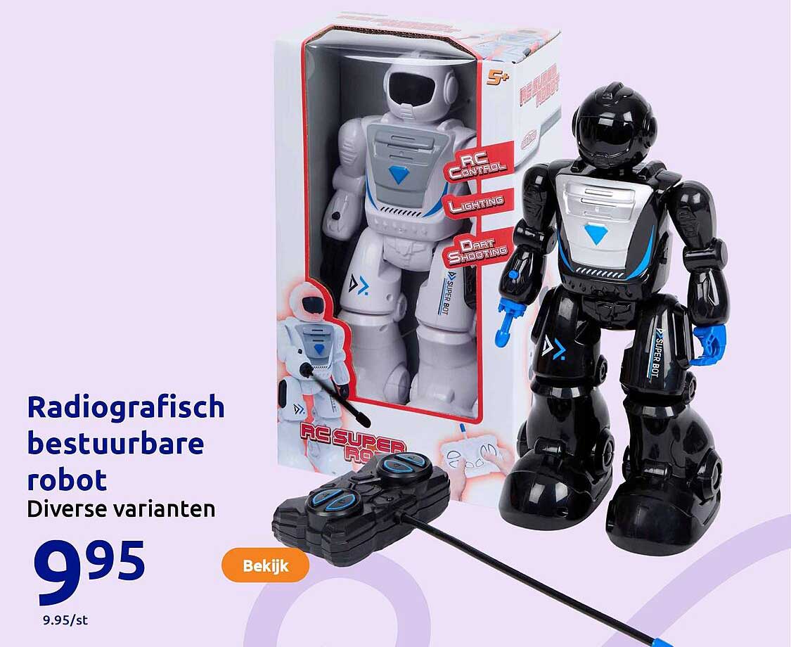 Radiografisch bestuurbare robot