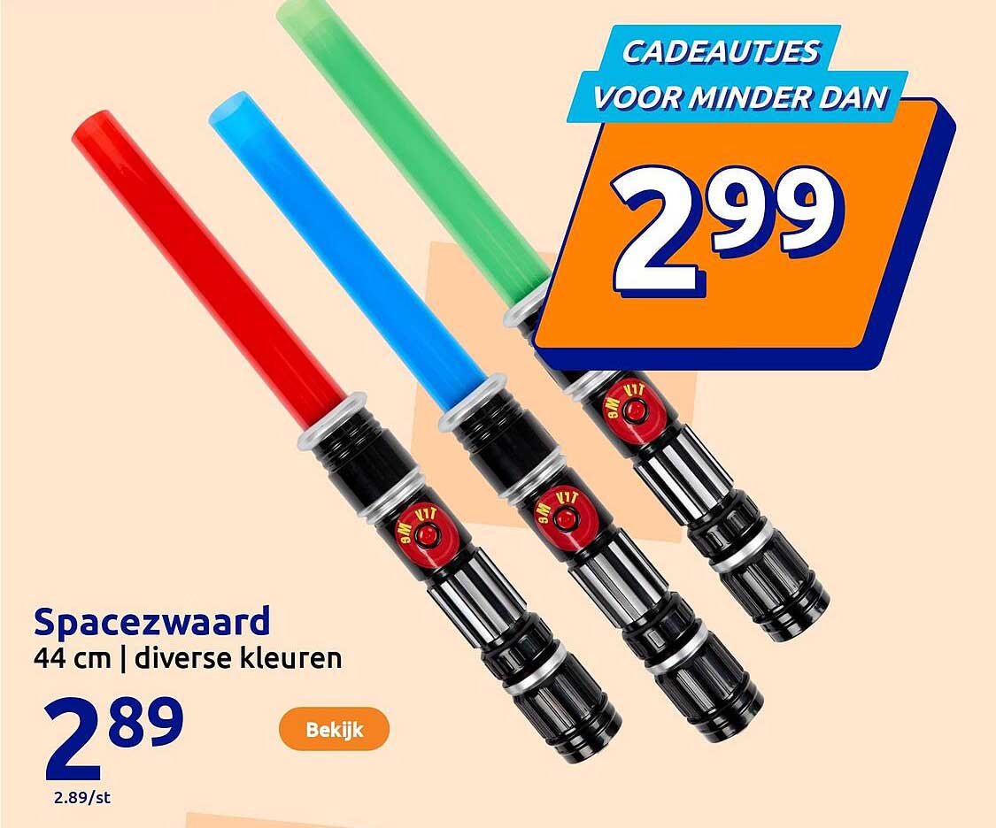 Spacezwaard 44 cm | diverse kleuren