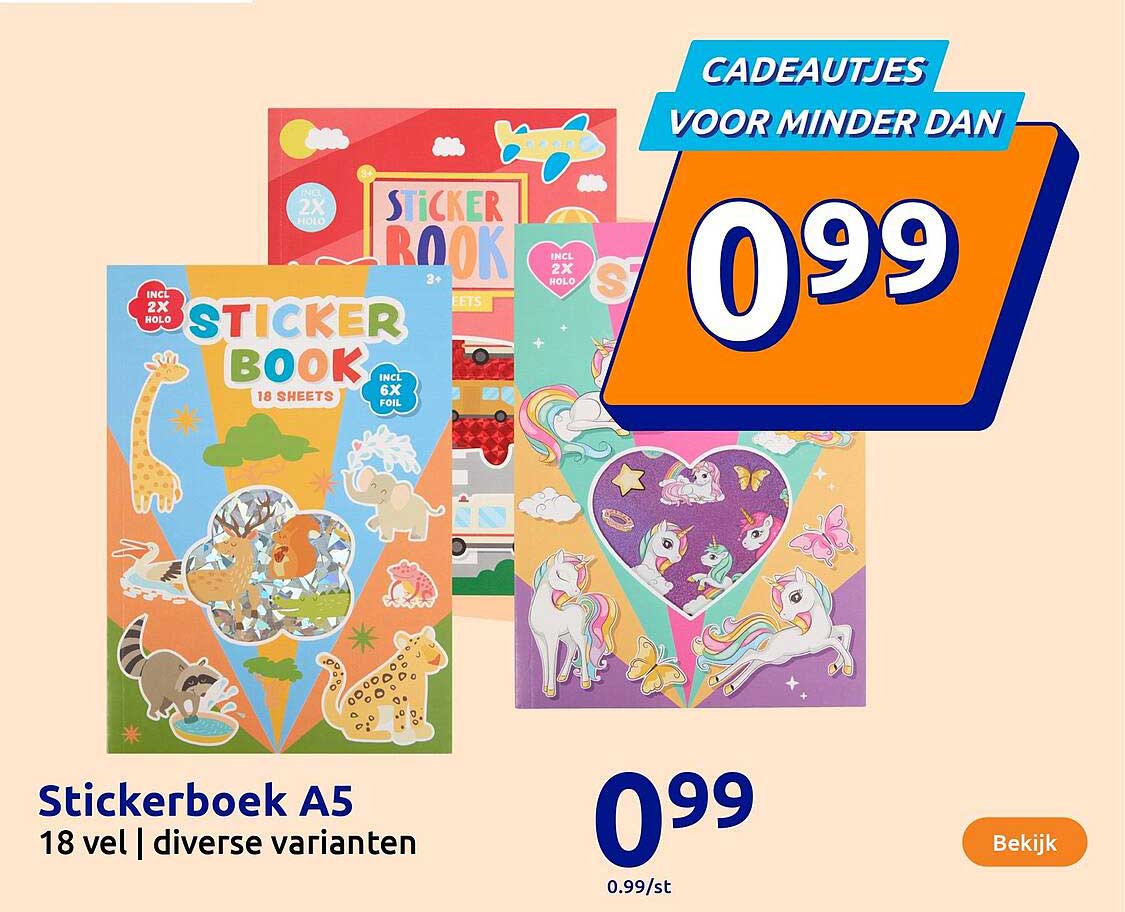 Stickerboek A5
