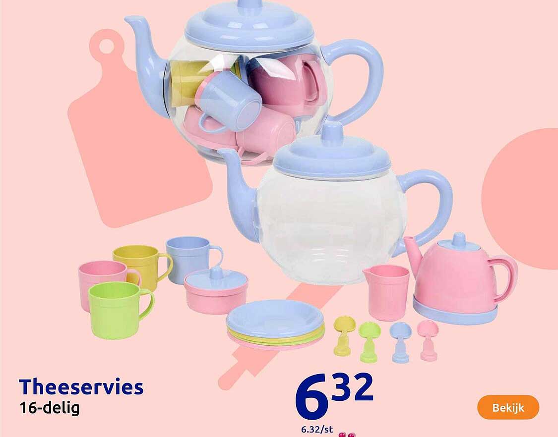 Theeservies 16-delig