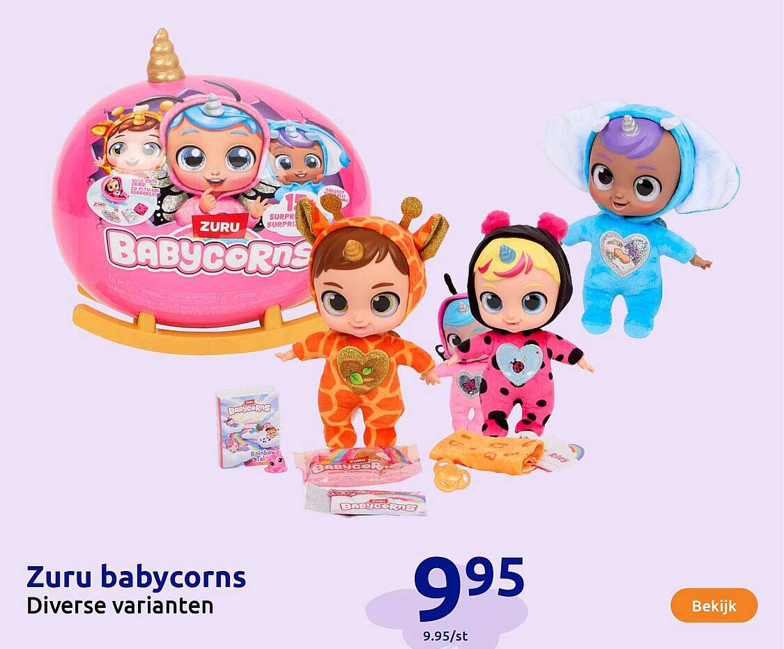 Zuru babycorns Diverse varianten