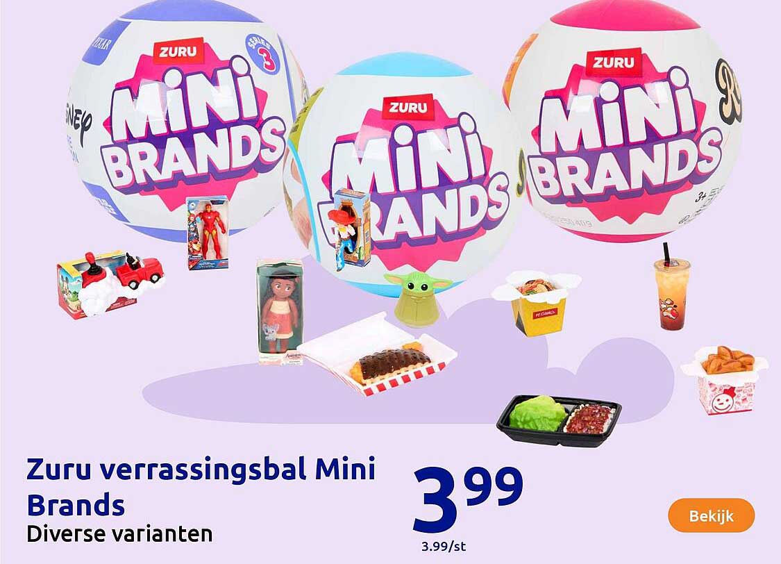 Zuru verrassingsbal Mini Brands